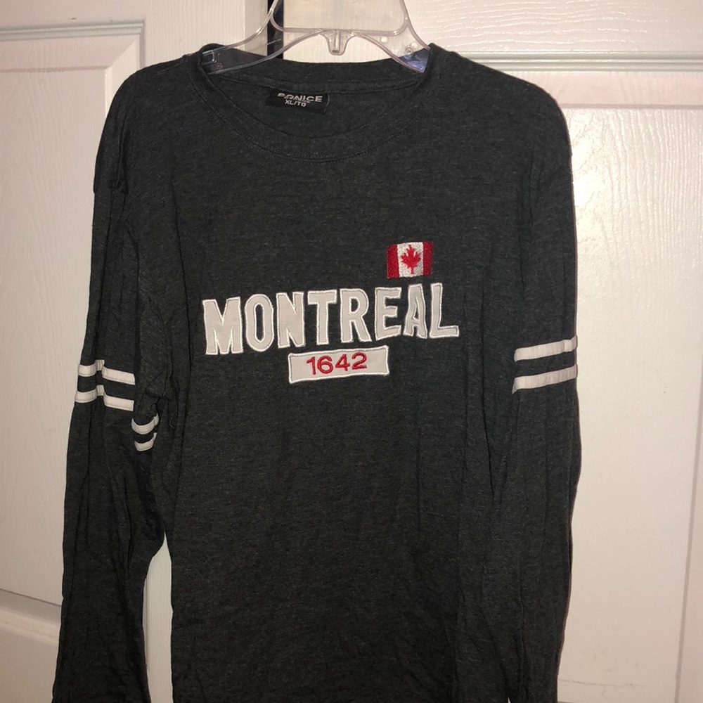 Montreal grey long sleeve